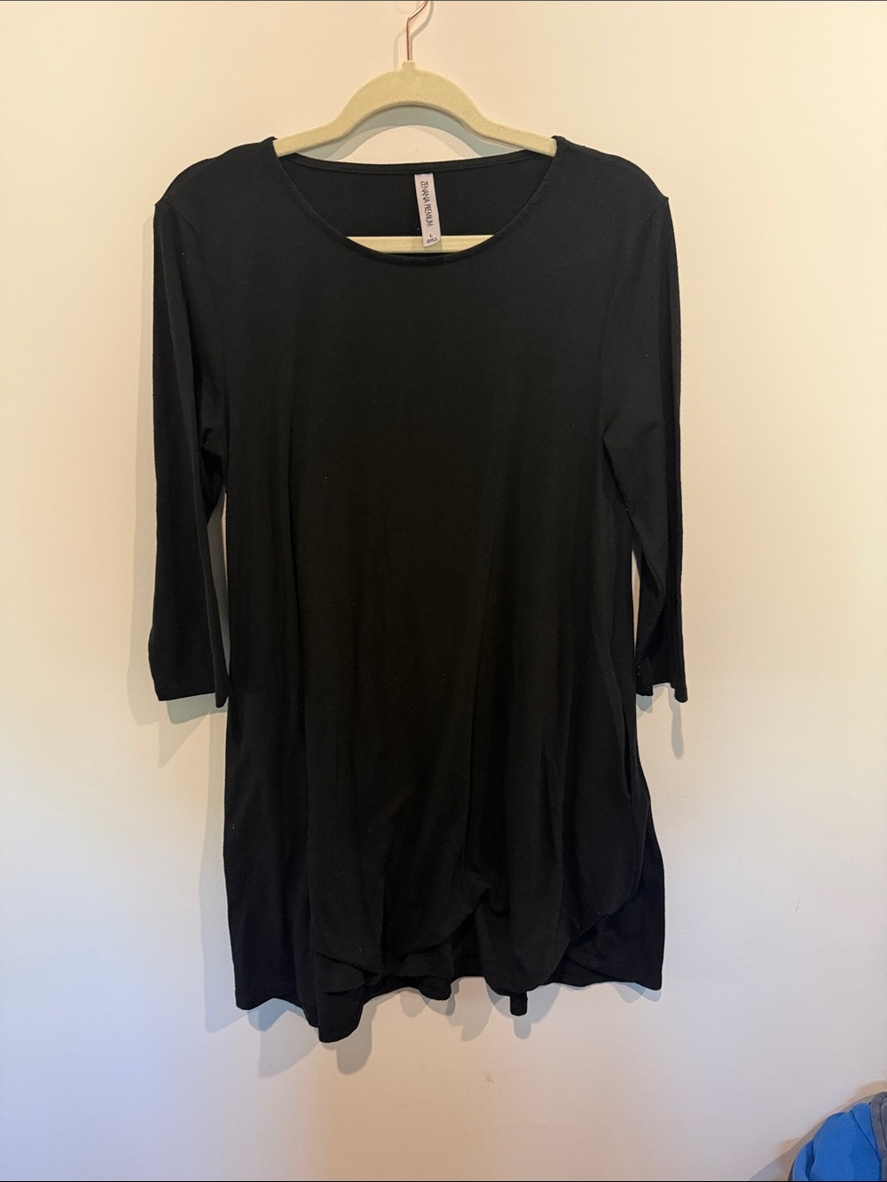 Zenana Black Long Sleeve Tunic Dress. Very soft and comfortable. Stretchy fabric